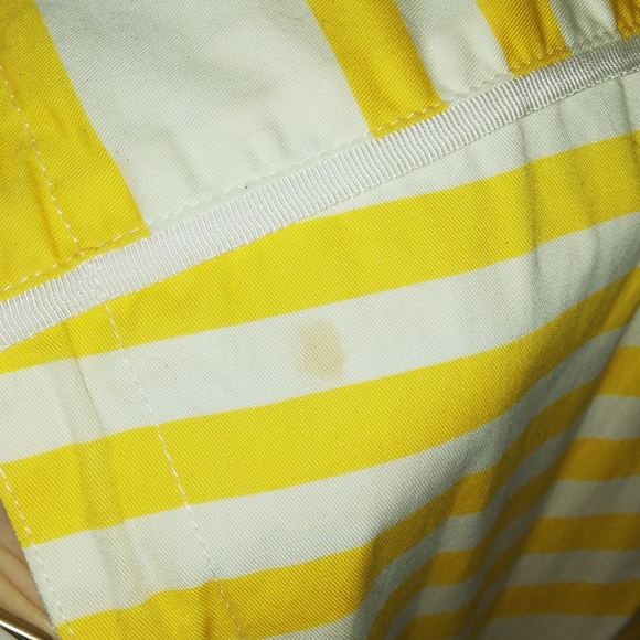 Rudsak Spring mid-length Trenchcoat - Yellow & White striped, Size 'M' - Picture 8 of 10